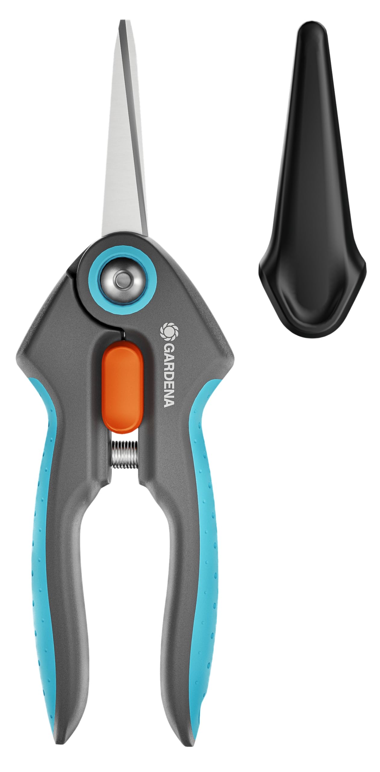 

GARDENA Fruit Sprout Cutting Harvesting Scissors with Safety 47mm Stainless Steel FreshCut Product Up to 25 Years Cap, Blade, 12212-20 Warranty