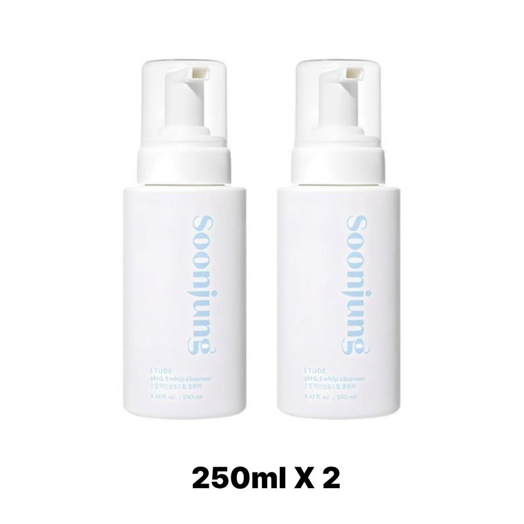 ETUDE HOUSE Soonjung PH 6.5 Whip Cleanser 150ml /250ml