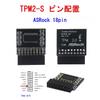 [Small Lab] Asrock TPM 2.0 Encryption Security TPM2.0 for Windows 11 Motherboards, 18-pin