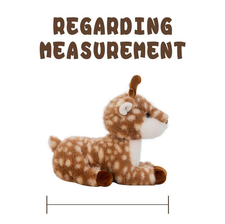 Cute Fawn Plush Toy - Perfect for Birthday or Home Decor
