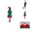 Premium Kids Christmas Elf Fancy Dress Set For Xmas Parties Cosplay Role Play