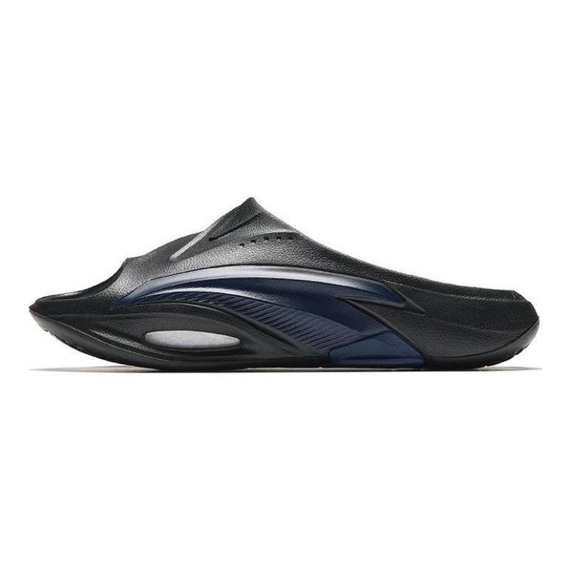 Anta Nitro Bubble men slide sandals black blue stylish non-slip 912531808S-1 45