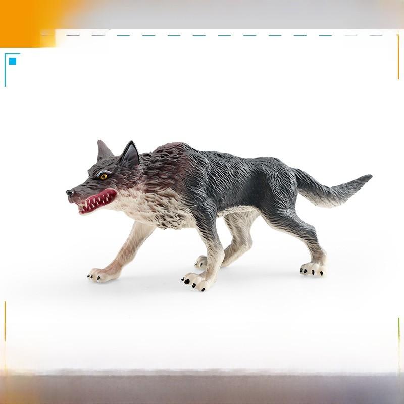 Childrens Animal Figurines Pvc Collection With Realistic Wolves And Huskies For Learning And Display