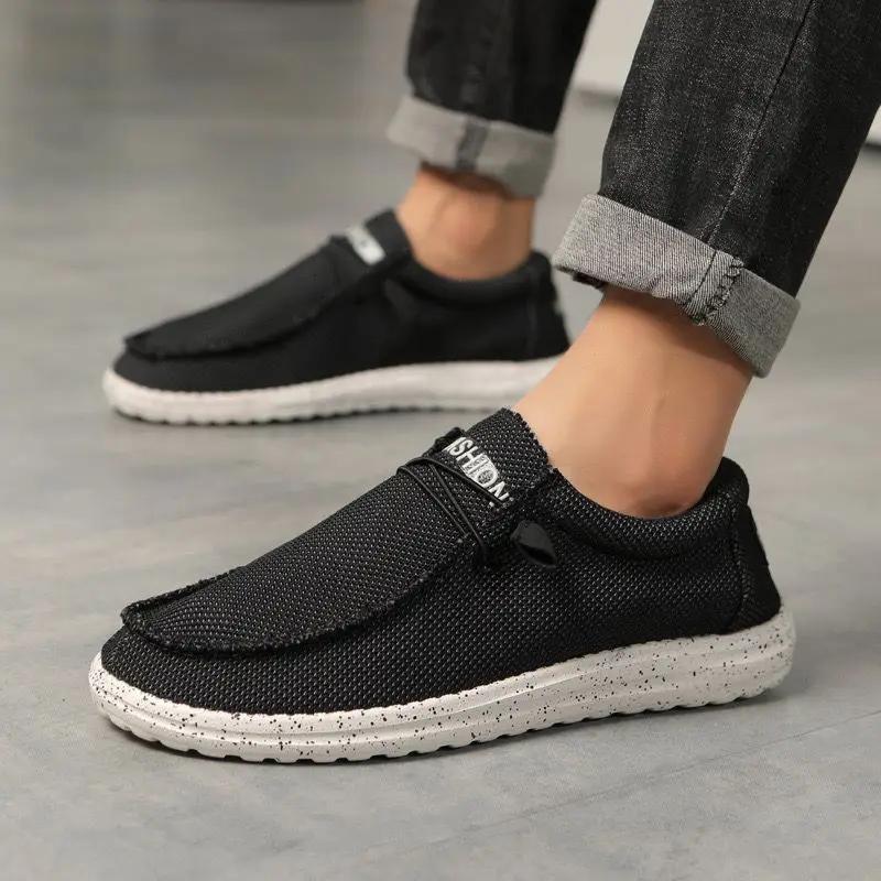 Scarpa da Uomo Leggera Piatta Tela Scarpe Casual da Uomo Saldo di Lusso Offerta Calzature Designer Basso Prezzo Moda 2026 Sneakers per il Tempo Libero