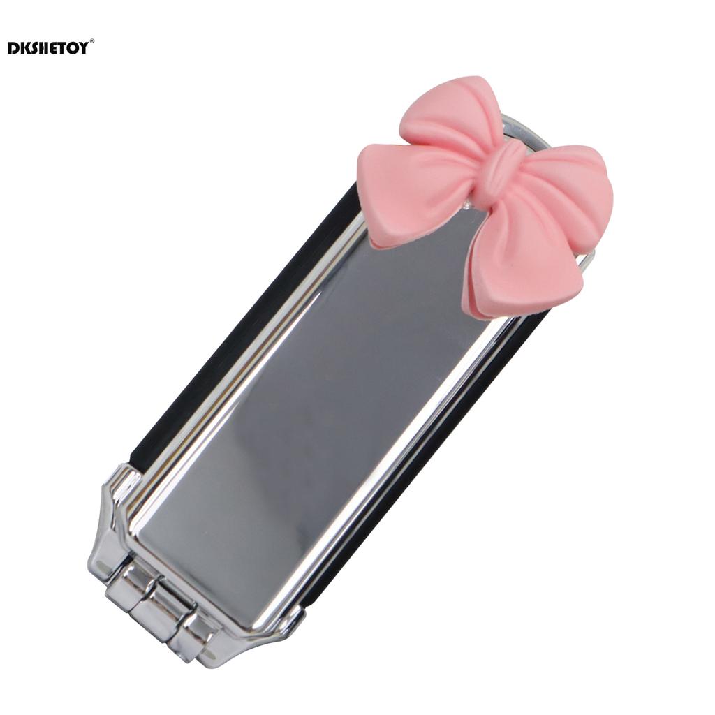 Opvouwbare Mini Haar Kammen met Spiegel Voor Reizen haar styling tools Cartoon Haarborstel Hoofd Massage Anti-Statische Borstels spiegels