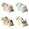 Realistic Cat Squeeze Toy Soft TPR Fidget for Stress Relief Cute Kitten-Shaped Decompression Gadget for Kids Adults