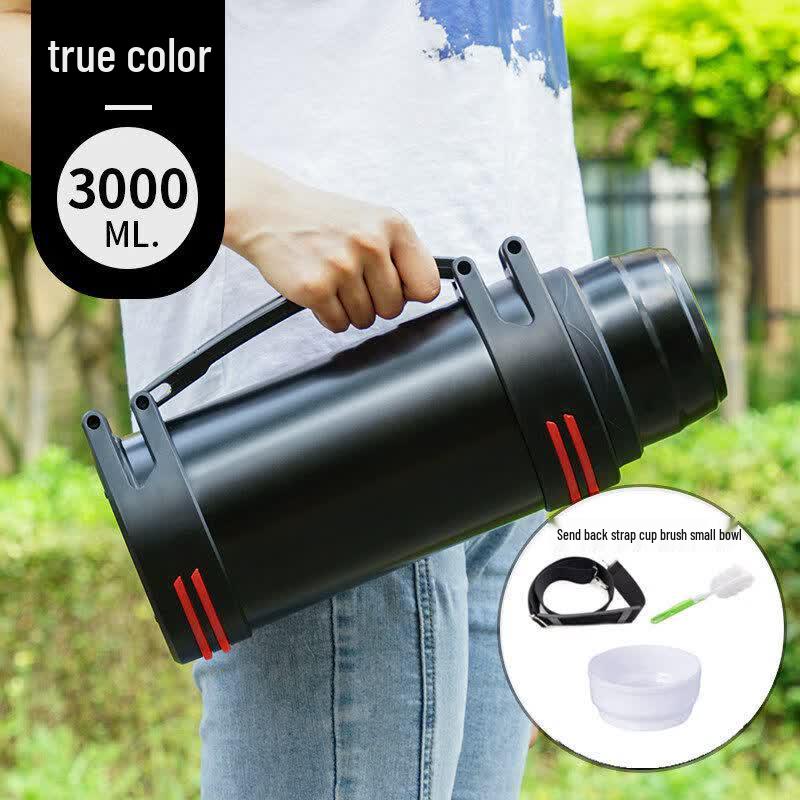 Youluo Large Capacity Stainless Steel Portable Thermos