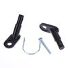 Steel Bicycle Trailer Hitch Mount Adapter High Quality Replacement Axle Bike Cycling Rear Carrier Mount Bike