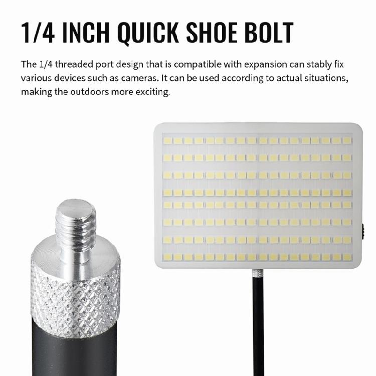 Folding Tent Light Poles Camping Weatherproofed Lamp Stand Travels Stable for Outdoor Use