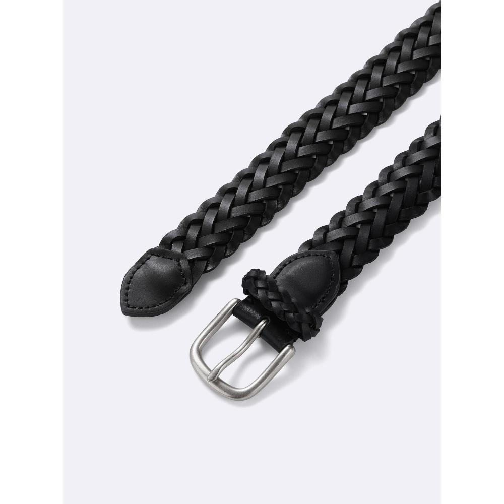 Gu By Uniqlo Leather Mesh Belt