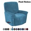 Battilo Copripoltrona Reclinabile Impermeabile Elastico Invernale in Peluche Copertura per Divano Pigro Copertura All-inclusive per Poltrone Massaggi Scozzese Copridivano