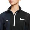 Nike X Sacai Women's Half Zip Running Jacket Black/Dark Obsidian CD6308-010