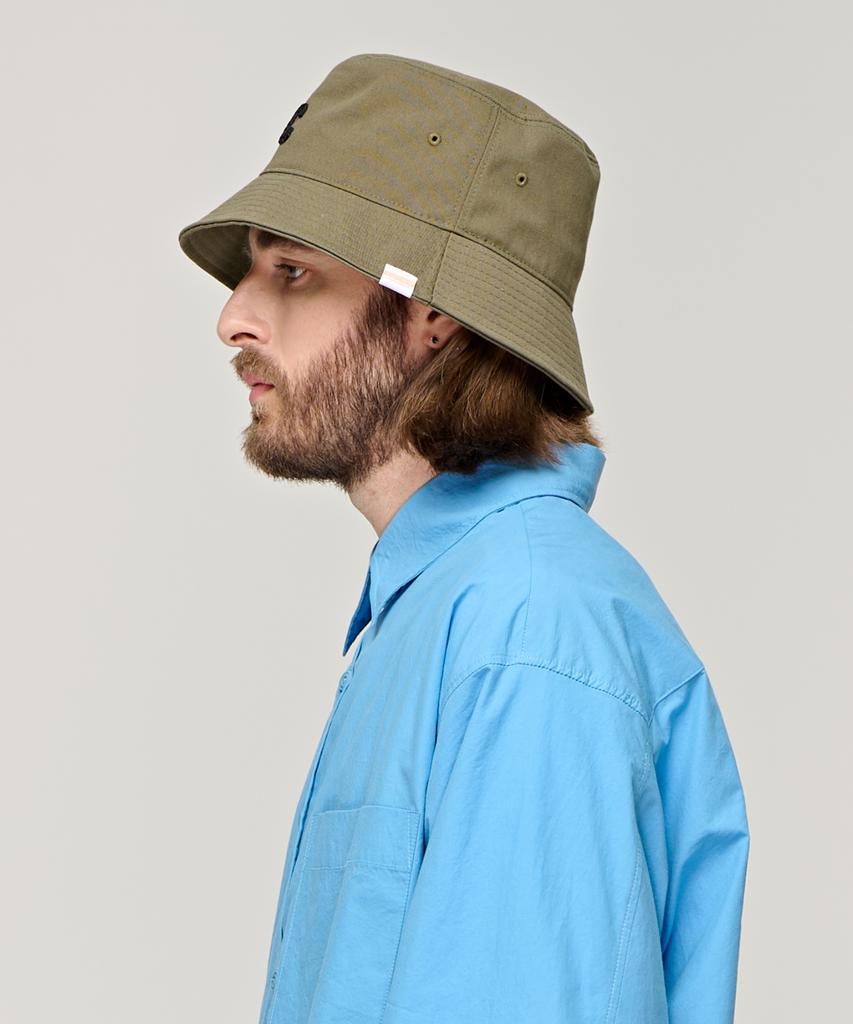 CARGOBROS Cb Logo Round Bucket Hat (Khaki)