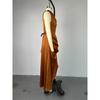 Summer Women's Dress Temperament Sleeveless Slim Ruffle Mid-Length Irregular Dresses