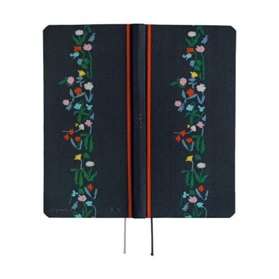 Hobonichi Techo 2027 Weeks Watanabe Yoshishige Petit Bloom January Start Weekly Planner Left Slim Vertical