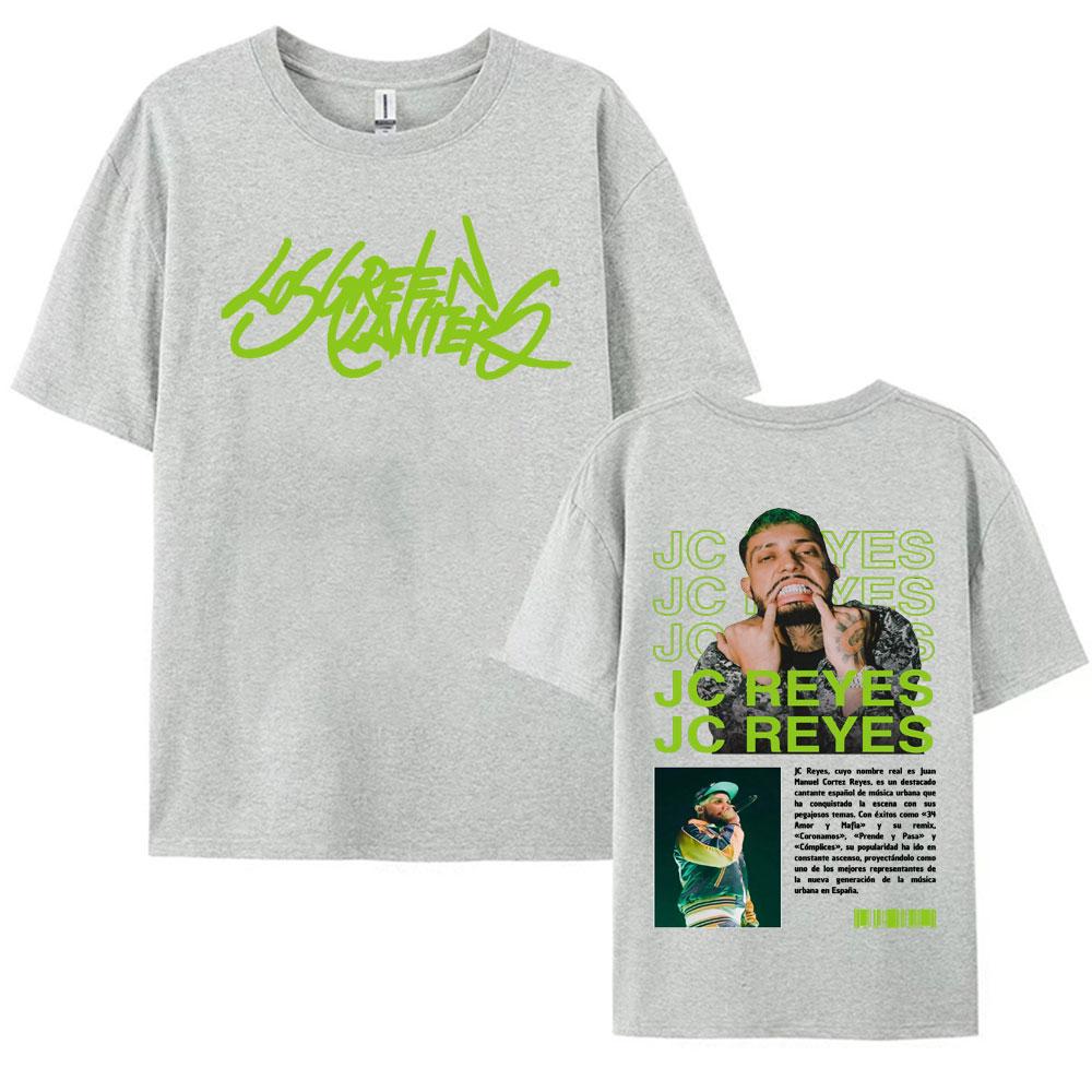 Rapper Jc Reyes Album Tour 2025 Merch T Shirts Unisex Women Streetwear Hip Hop T Shirt Fashion Casual Short Sleeve Cotton Tshirt