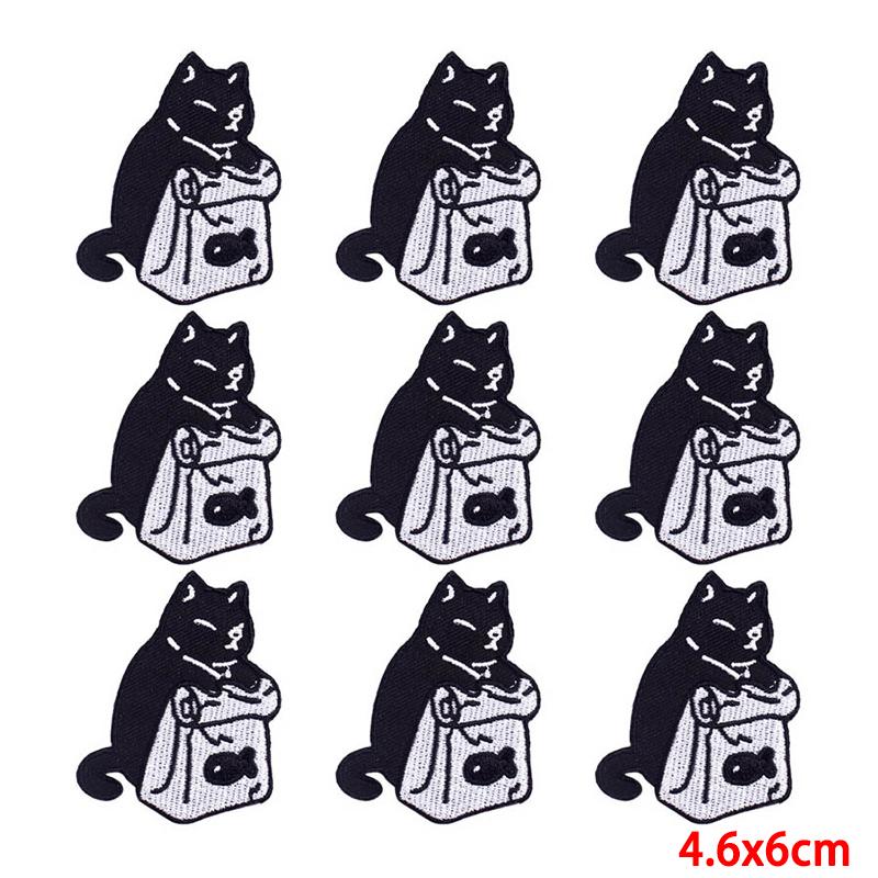 10 stks/partij Groothandel Borduren Patch Ijzer Op Patches Voor Kleding Patches Op Kleding Jassen Decor Applique Naaibenodigdheden