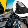 32x18x13cm Bolsa Magnética Universal para Depósito de Combustible de Motocicleta Bolsa de Navegación para Teléfono Móvil Paquete Pequeño Multifuncional para Depósito de Aceite