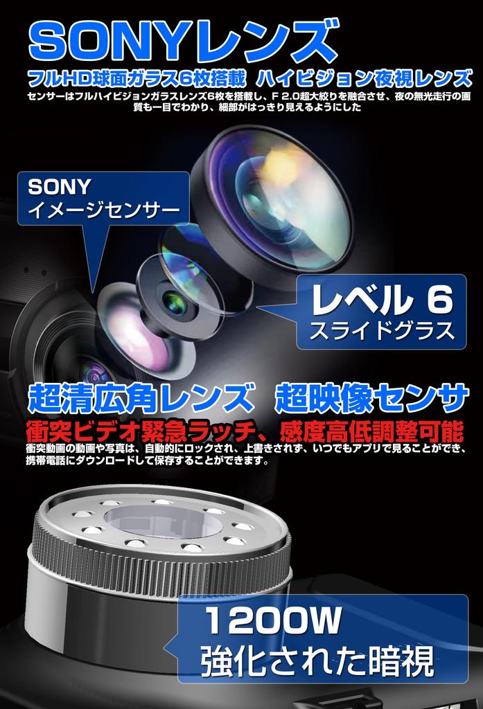 Car Dash Camera, Front and Rear Dash Camera, 2 Cameras, 3 Inch Drive Recorder,