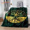 Nature Tree of Life Nordic Mythology Yggdrasil Soft Throw Blanket for Home Bedroom Bed Sofa Picnic Travel Office Gift Cover Kids