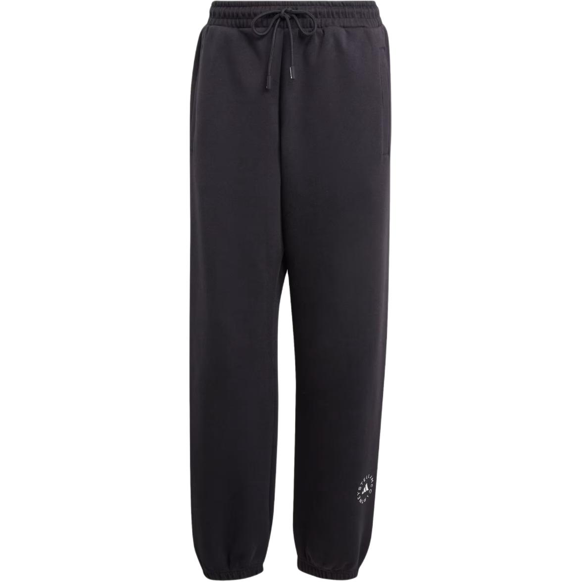 

Adidas Stella McCartney Collaboration FW24 Brand Logo Fashion Side Pocket Loose Knit Sports Pants Women pants Black IW6320 S