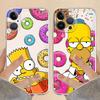 Funda Suave para Teléfono Cute The S-simpsons para iPhone 17 Pro Max Air XR 16 11 12 Mini 13 Pro XS Max 7 8 14 Plus 15