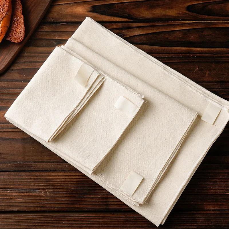 Linen  Dough Fermented Cloth Dough Bakers Pans  Dough Couche Pastry Proofing Cloth Baking French Bread Kitchen Tools