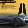 1Pair Front Side Fender Duct Trim For 5 Series G30 530e 530i 540d 540i 2017- Side Vent Cover 51747439013 51747439014