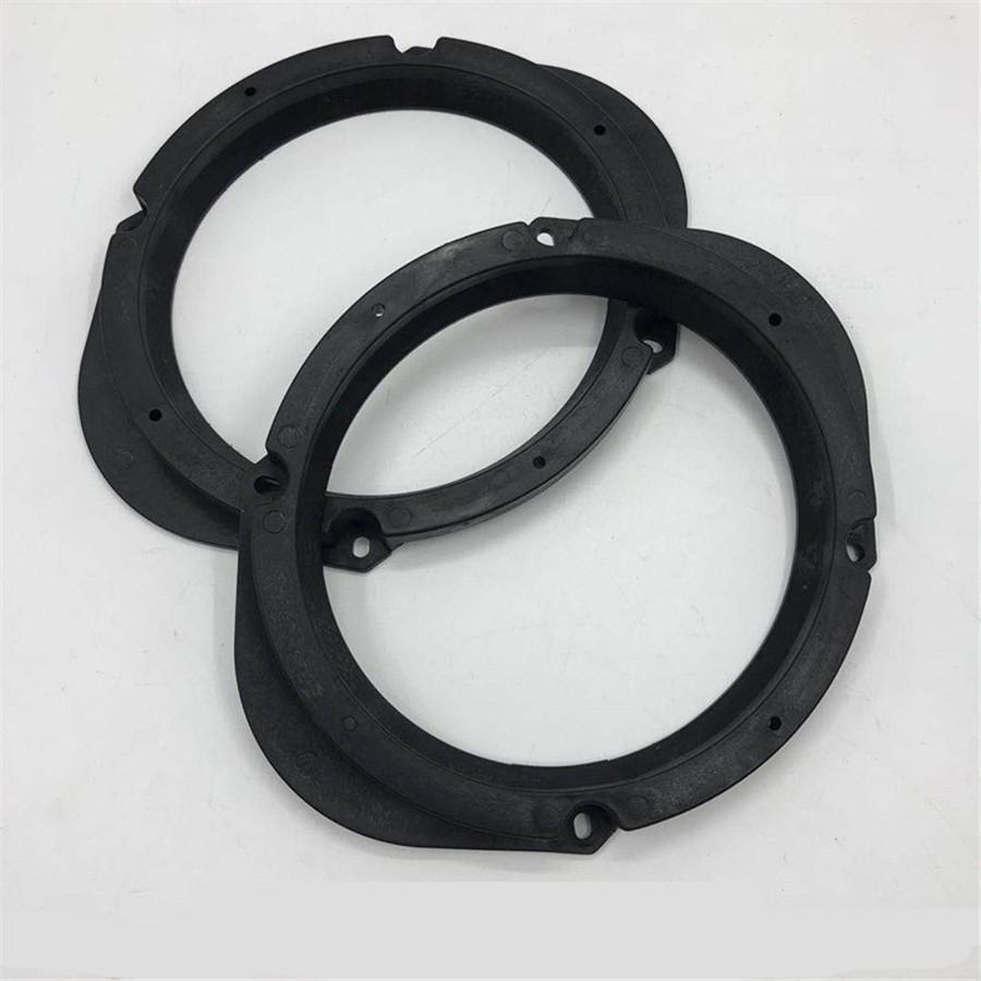 2x Car Speaker Spacer Adapter Black For Mazda 3 5 6 8 Ford Convert 5"x7" To 6.5