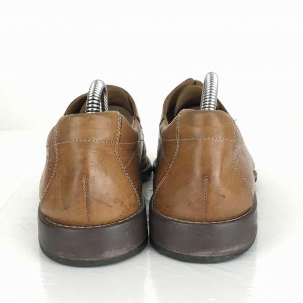 Lloyd Germany Heavy Leather Swirl Moc 26.5 Camel Dress Shoes Business(USED)