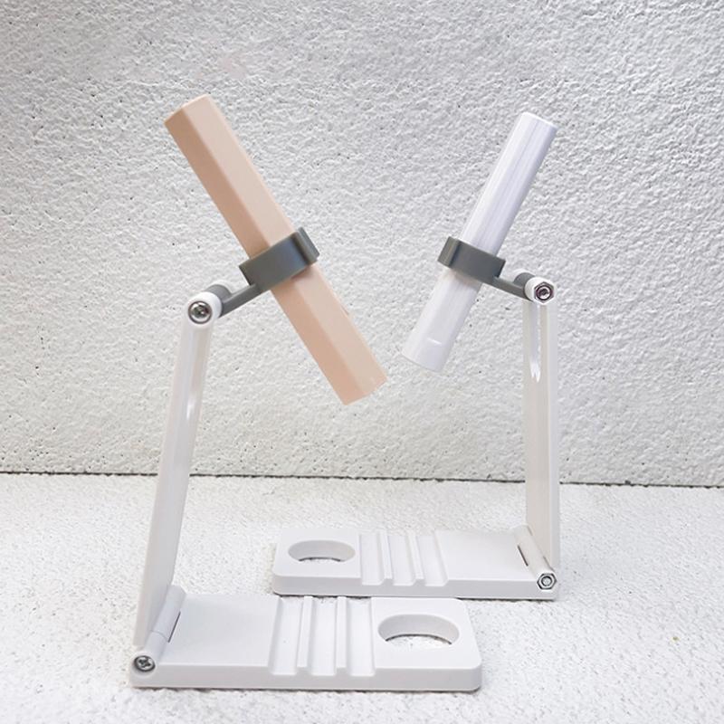 Nail Art Light Lamp Holder Nail Dryer Machine Phototherapy Lamp Bracket Rotatable And Foldable Metal Pen Uv Light Lamp Holder