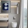 Modern Wall Hung Toilet GD2 Tank Panel 38732/38966 with ABS Component Wall Mounted Toilet Tank Cover Panel for GD2