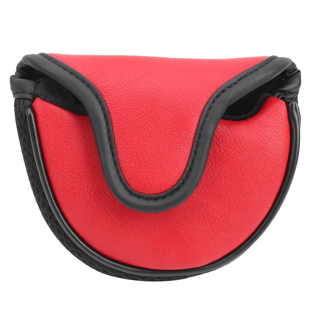 Putter Covers Headcover Semicircle PU Leather Guard Waterproof Accessory