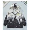 Boys Kids Gradient Hooded Windbreaker Jacket Children Casual Spring Outerwear