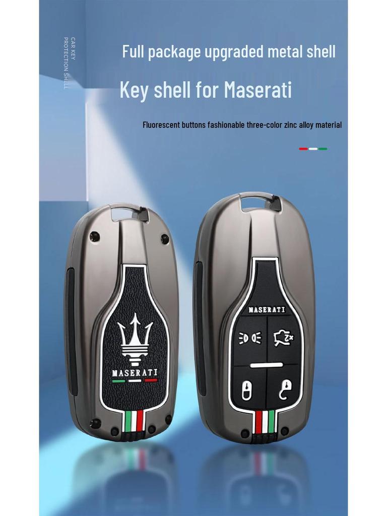 Maserati Levante Ghibli Key Case - Protective Shell for Modified Models