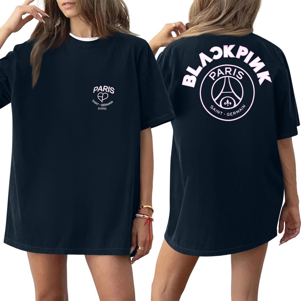 Women's Round Neck Printed Short-sleeved T-shirt Top