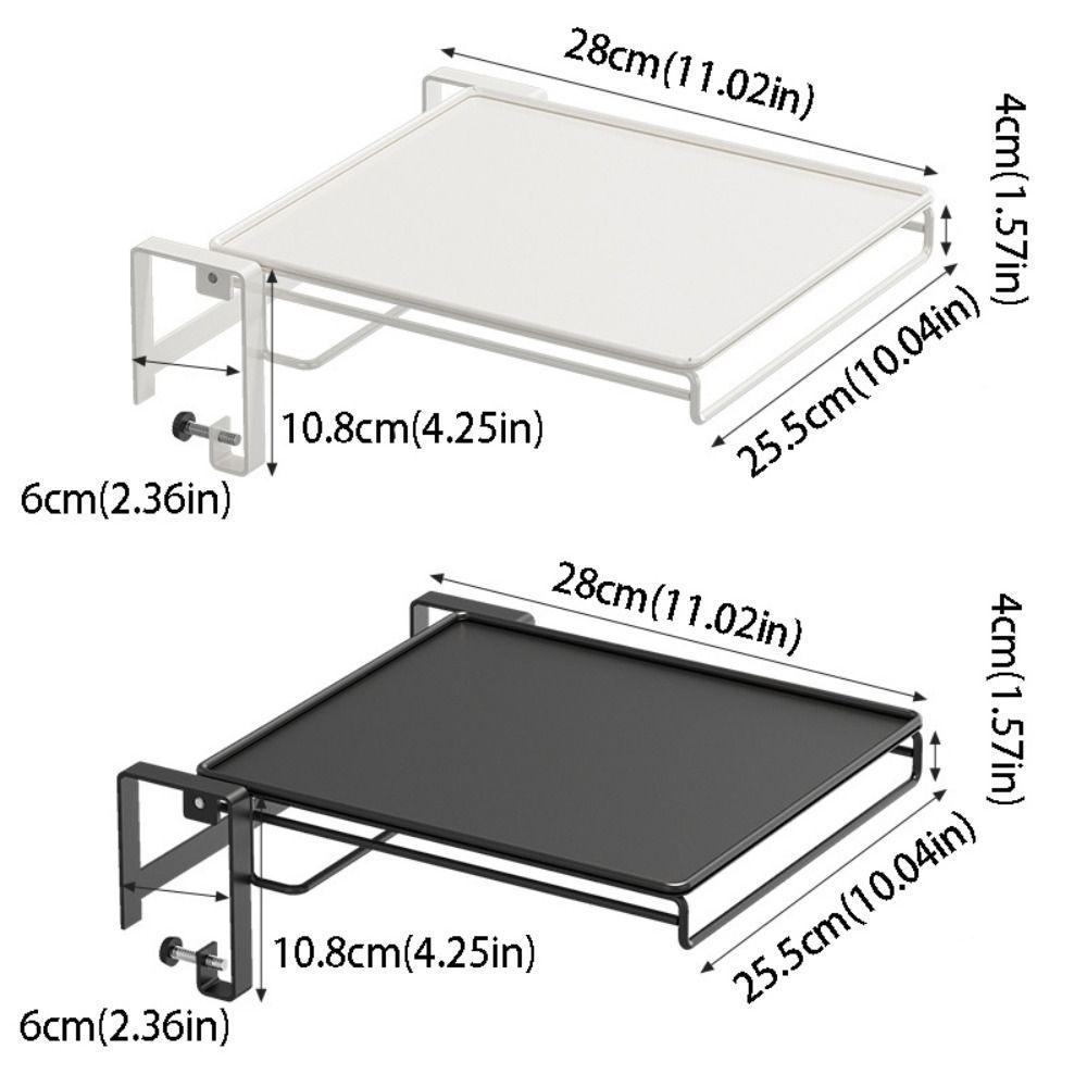 With Towel Rack Countertop Storage Rack Foldable Design Extension Storage  Cabinet Storage