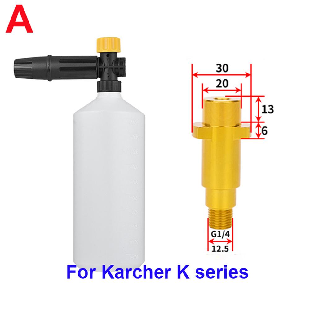High Pressure WasherSnow Foam Lance Car Foam Wash Foam Nozzle Foam Cannon Foam Generator for Daewoo Hammer Karcher Huter Makita