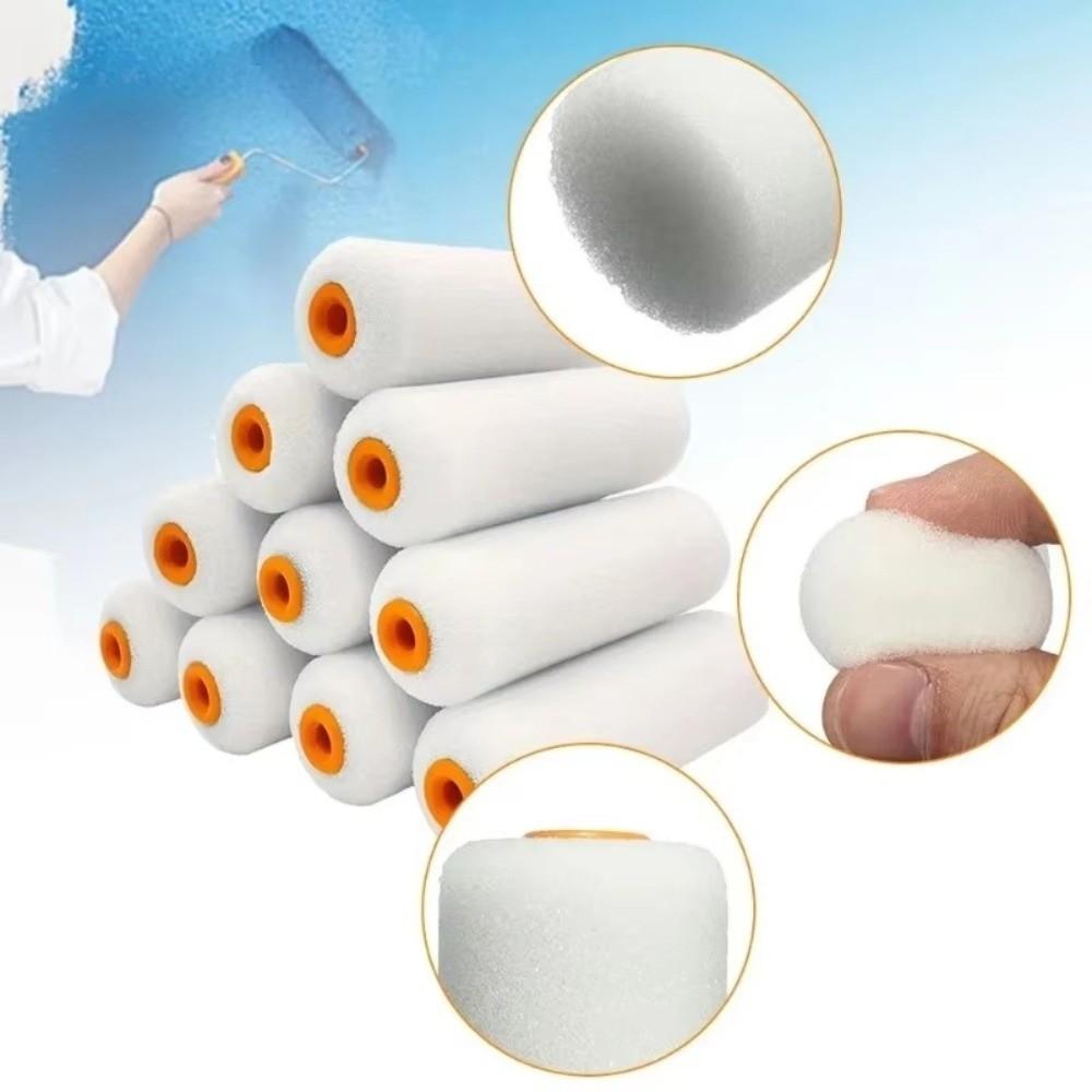 4/6 Inch Roller Foam Paint Roller High-Density Wall Paint Roller For Cabinets