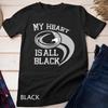My Heart Is All Black - Rugby New Zealand Fan Unisex T-shirt