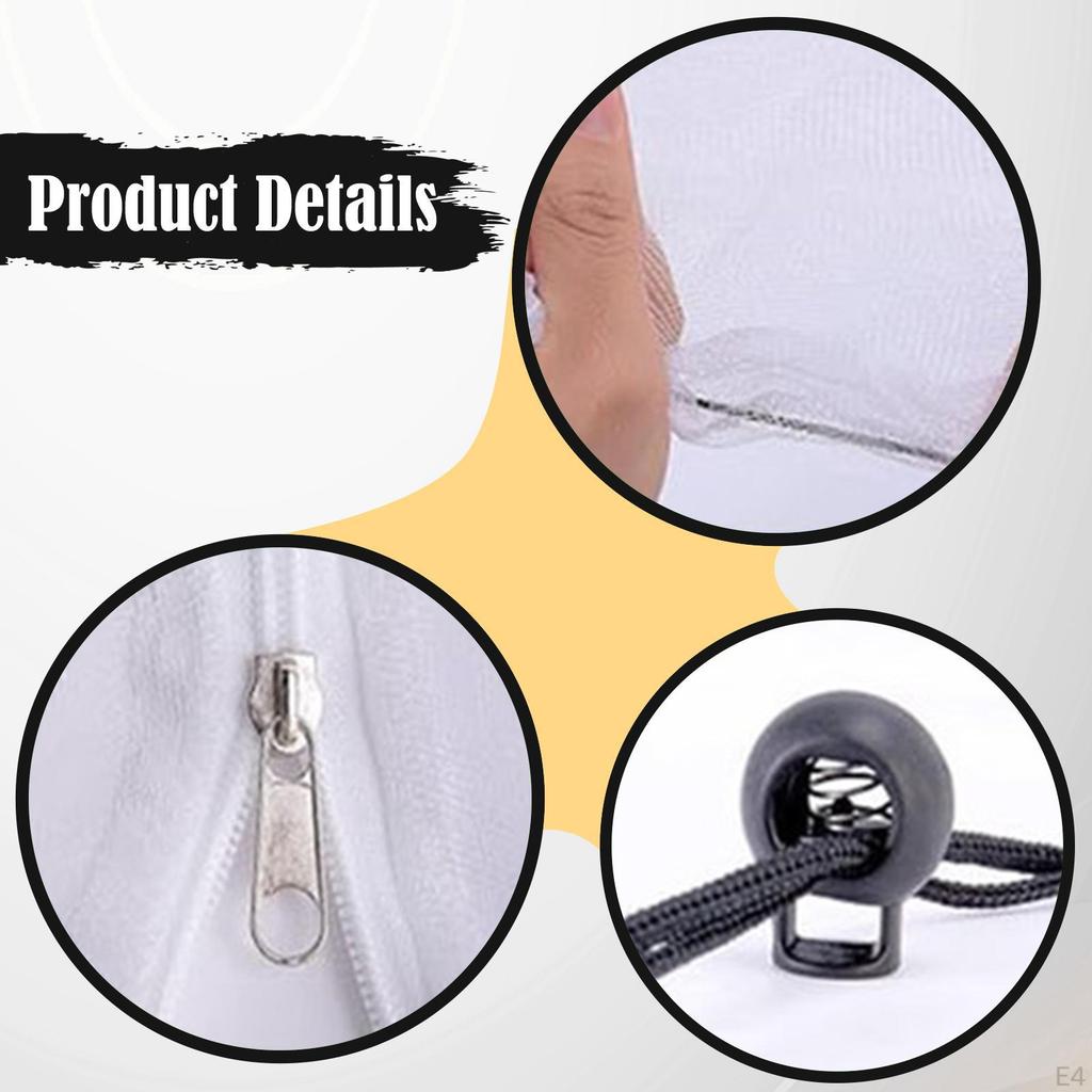 Síťovaný kryt na rostliny Víceúčelový prodyšný ochranný kryt pro farmu, květiny, zeleninu v květináčích