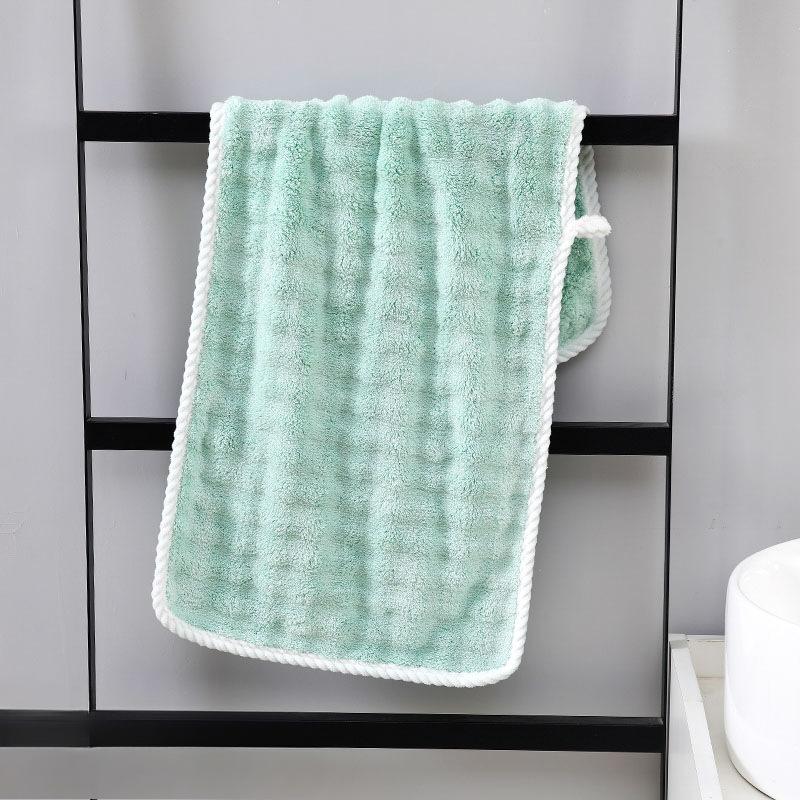 New Summer Coral Velvet Bubble Towel Wrapped In Multi-color Face Towel Soft and Absorbent Facial Towel Not Easy To Shed