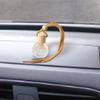 Car Aromatherapy Bottle Pendant Car Diffuser Bottles Empty Car Hanging Glass Bottle Mini Empty Pendant Perfume Aromatherapy