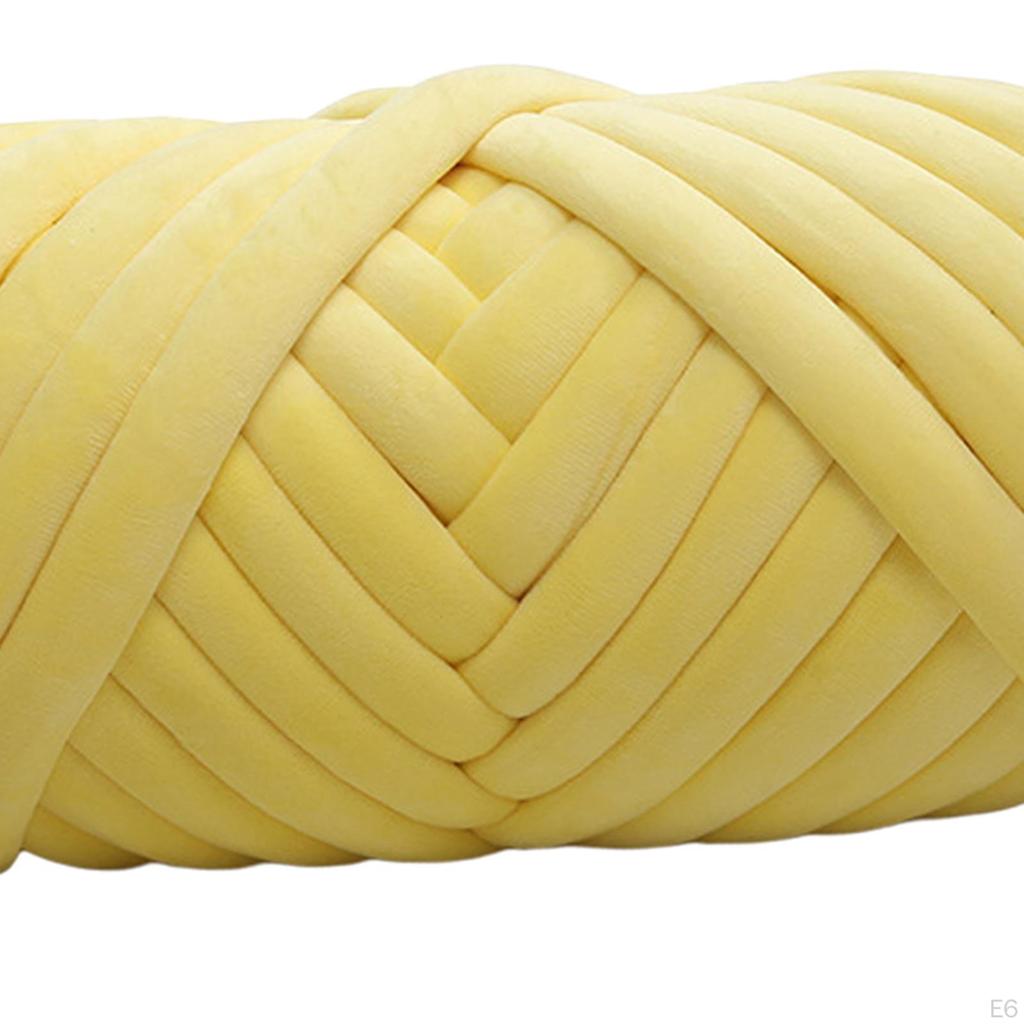 1 Kg Thick Velvet Arm Knitting Yarn for Cushion Baskets, Scarves, Sweaters