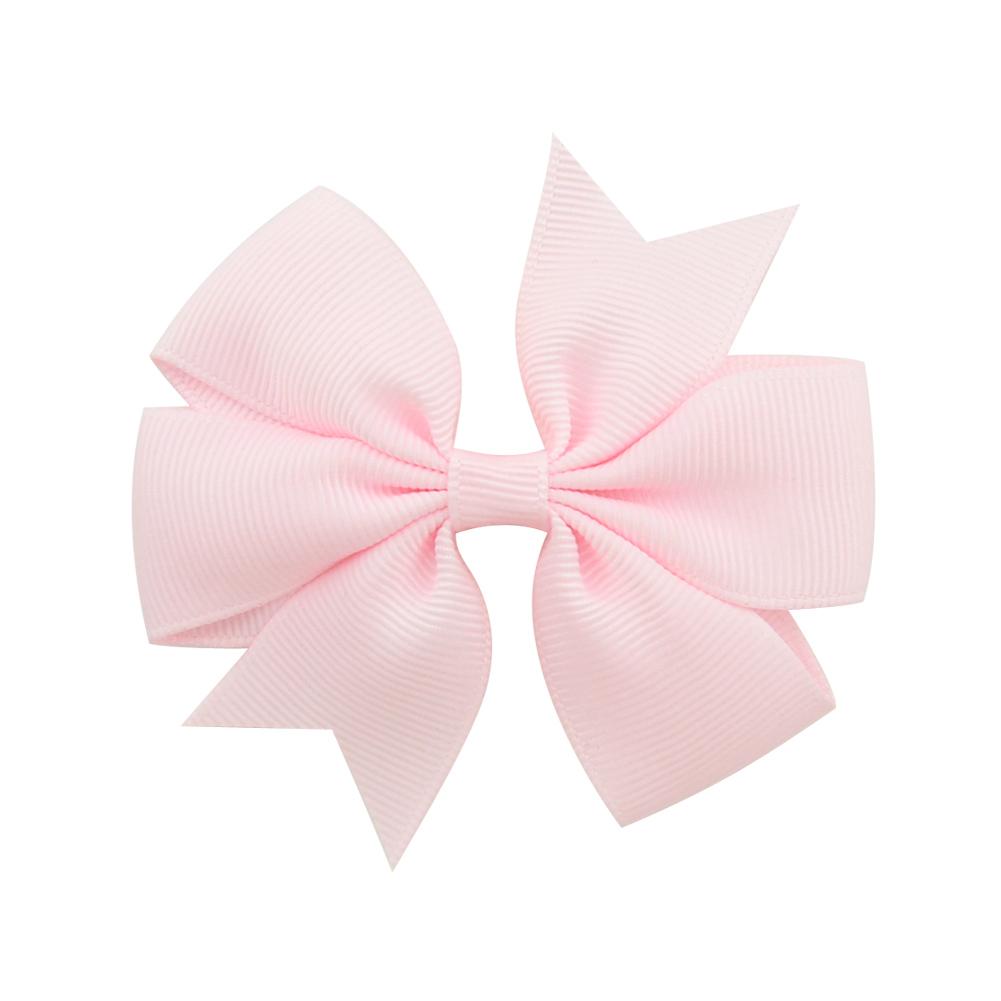 1 st Färger Enfärgat Grosgrainband Rosetter Spännen Hårnål Flicks hårosetter Boutique Hårspänne Håraccessoarer Barn Håraccessoarer 564