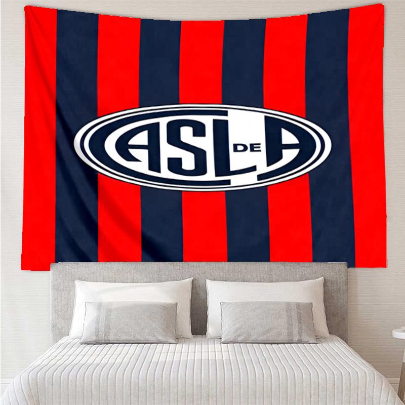 Club Atletico San Lorenzo  Tapestry Hanging for Bedroom,Livingroom, Playroom,Decor Art Room Wall Tapestry Holiday and Birthday Gifts