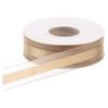 Happy birthday Organza Ribbon 2.5cm Width Lurex Ribbon Bow Making Satin Ribbon  Gift Packing