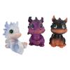 Baby Dragon Figure Resin Multifunctional Cartoon Baby Dragon Model Figure for Office Garden