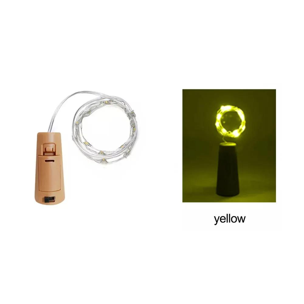 LED Wine Bottle Lights Copper Wire Cork  String Lights waterproof  Garland DIY Fairy Lights Bar Christmas Wedding Decoration