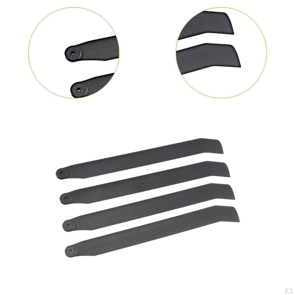 4Pcs Propeller Blade for K170, Spare Parts Lightweight, Stable DIY Accs Easy To Use Remote Control